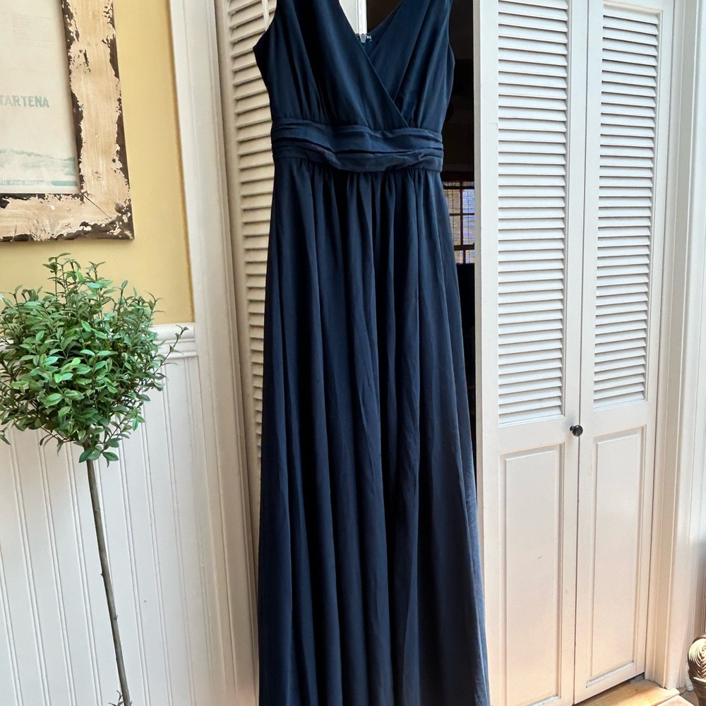 Lulus Thoughts of Hue Navy Blue Maxi Dress XS NWT Bridesmaid Formal Wedding - Picture 6 of 10